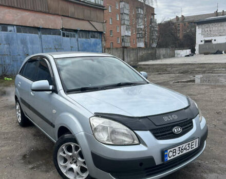 Серый Киа Рио, объемом двигателя 1.4 л и пробегом 223 тыс. км за 4700 $, фото 1 на Automoto.ua