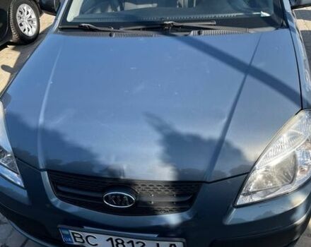 Серый Киа Рио, объемом двигателя 1.4 л и пробегом 221 тыс. км за 3500 $, фото 1 на Automoto.ua