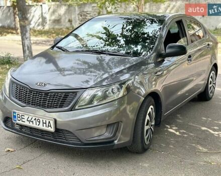 Серый Киа Рио, объемом двигателя 1.4 л и пробегом 190 тыс. км за 7100 $, фото 1 на Automoto.ua