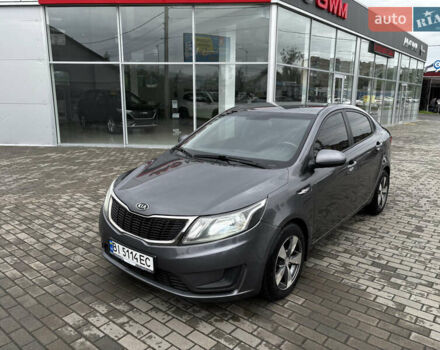 Сірий Кіа Ріо, об'ємом двигуна 1.4 л та пробігом 174 тис. км за 6700 $, фото 1 на Automoto.ua