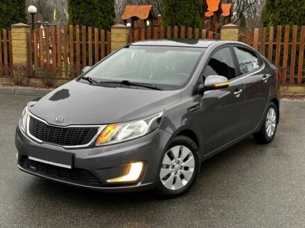 Серый Киа Рио, объемом двигателя 1.6 л и пробегом 139 тыс. км за 8500 $, фото 1 на Automoto.ua