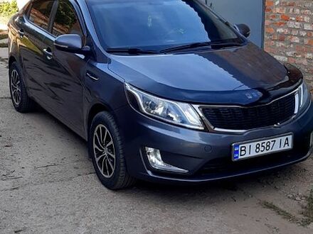 Серый Киа Рио, объемом двигателя 1.6 л и пробегом 153 тыс. км за 8000 $, фото 1 на Automoto.ua