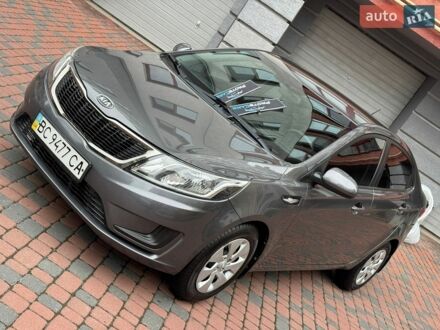 Серый Киа Рио, объемом двигателя 1.4 л и пробегом 91 тыс. км за 7450 $, фото 1 на Automoto.ua