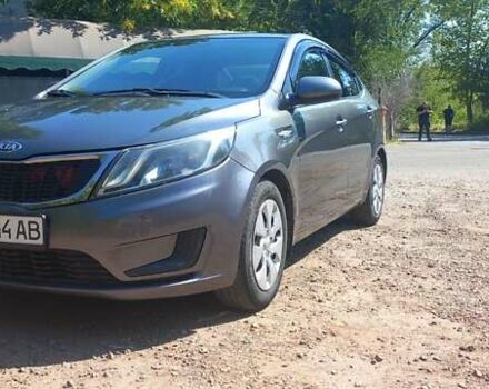 Серый Киа Рио, объемом двигателя 1.4 л и пробегом 156 тыс. км за 6600 $, фото 1 на Automoto.ua