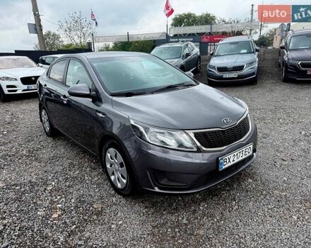 Серый Киа Рио, объемом двигателя 1.4 л и пробегом 168 тыс. км за 6300 $, фото 1 на Automoto.ua