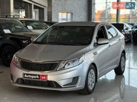 Серый Киа Рио, объемом двигателя 1.4 л и пробегом 200 тыс. км за 6940 $, фото 1 на Automoto.ua