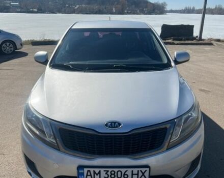 Серый Киа Рио, объемом двигателя 1.4 л и пробегом 247 тыс. км за 6400 $, фото 1 на Automoto.ua