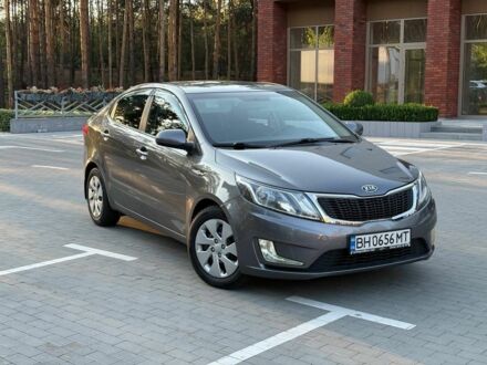 Серый Киа Рио, объемом двигателя 1.4 л и пробегом 126 тыс. км за 8013 $, фото 1 на Automoto.ua