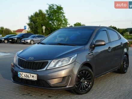 Сірий Кіа Ріо, об'ємом двигуна 1.4 л та пробігом 270 тис. км за 4999 $, фото 1 на Automoto.ua