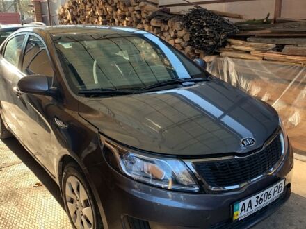 Сірий Кіа Ріо, об'ємом двигуна 1.4 л та пробігом 76 тис. км за 9400 $, фото 1 на Automoto.ua