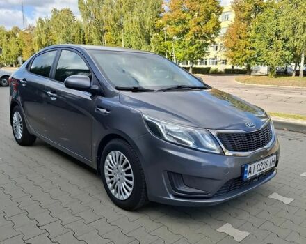 Серый Киа Рио, объемом двигателя 1.4 л и пробегом 131 тыс. км за 7900 $, фото 1 на Automoto.ua