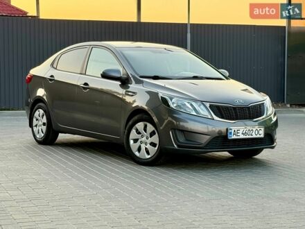 Серый Киа Рио, объемом двигателя 1.4 л и пробегом 147 тыс. км за 8550 $, фото 1 на Automoto.ua
