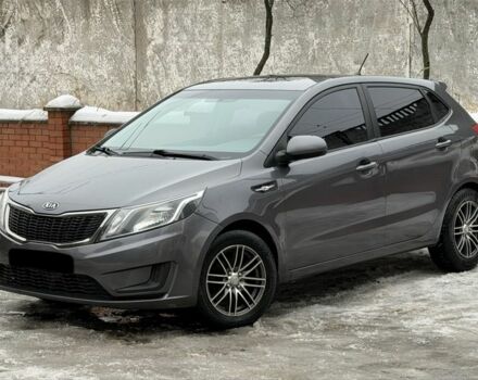 Серый Киа Рио, объемом двигателя 1.4 л и пробегом 177 тыс. км за 5450 $, фото 1 на Automoto.ua