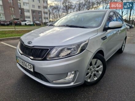 Серый Киа Рио, объемом двигателя 1.6 л и пробегом 98 тыс. км за 9400 $, фото 1 на Automoto.ua