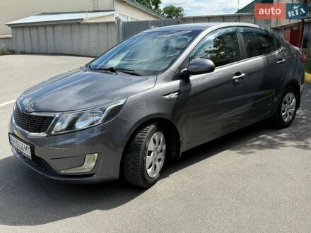 Серый Киа Рио, объемом двигателя 1.4 л и пробегом 125 тыс. км за 6500 $, фото 1 на Automoto.ua
