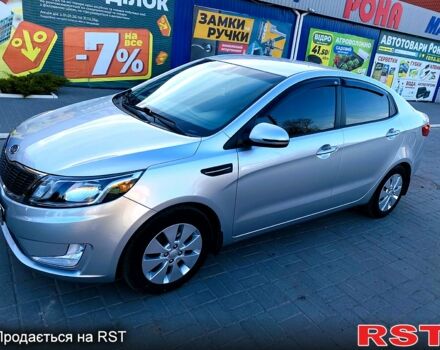 Серый Киа Рио, объемом двигателя 1.6 л и пробегом 120 тыс. км за 7600 $, фото 1 на Automoto.ua