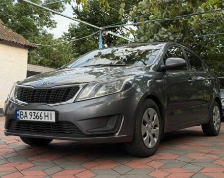 Серый Киа Рио, объемом двигателя 1.4 л и пробегом 170 тыс. км за 5800 $, фото 1 на Automoto.ua