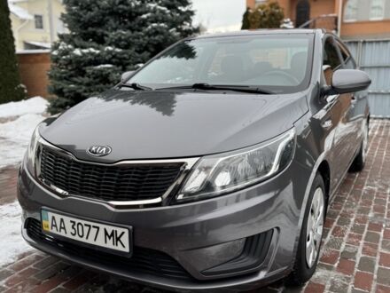Серый Киа Рио, объемом двигателя 1.4 л и пробегом 82 тыс. км за 9200 $, фото 1 на Automoto.ua