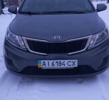 Серый Киа Рио, объемом двигателя 1.4 л и пробегом 133 тыс. км за 8200 $, фото 1 на Automoto.ua
