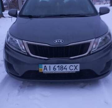 Серый Киа Рио, объемом двигателя 1.4 л и пробегом 133 тыс. км за 8200 $, фото 1 на Automoto.ua