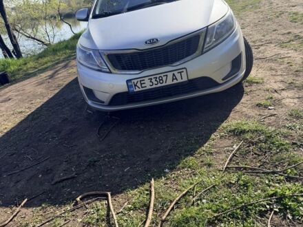 Серый Киа Рио, объемом двигателя 1.4 л и пробегом 190 тыс. км за 7300 $, фото 1 на Automoto.ua