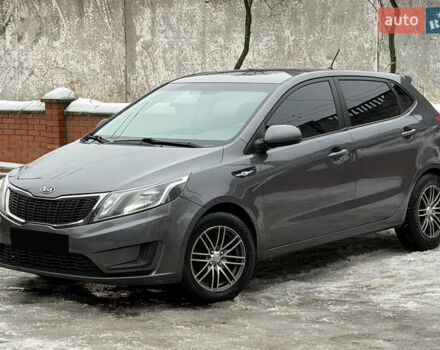 Серый Киа Рио, объемом двигателя 1.4 л и пробегом 177 тыс. км за 5450 $, фото 1 на Automoto.ua