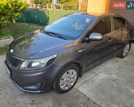 Серый Киа Рио, объемом двигателя 1.4 л и пробегом 188 тыс. км за 8500 $, фото 1 на Automoto.ua