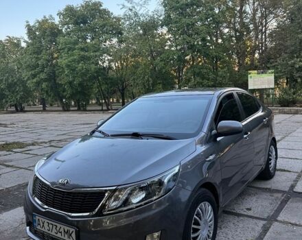 Серый Киа Рио, объемом двигателя 1.4 л и пробегом 202 тыс. км за 6500 $, фото 1 на Automoto.ua