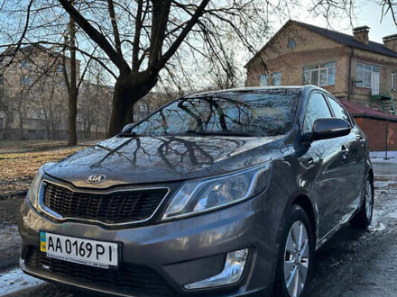 Серый Киа Рио, объемом двигателя 1.6 л и пробегом 96 тыс. км за 10800 $, фото 1 на Automoto.ua