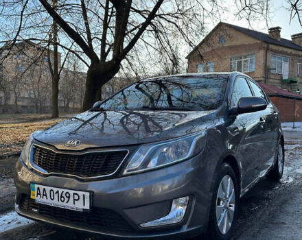 Серый Киа Рио, объемом двигателя 1.6 л и пробегом 96 тыс. км за 10800 $, фото 1 на Automoto.ua