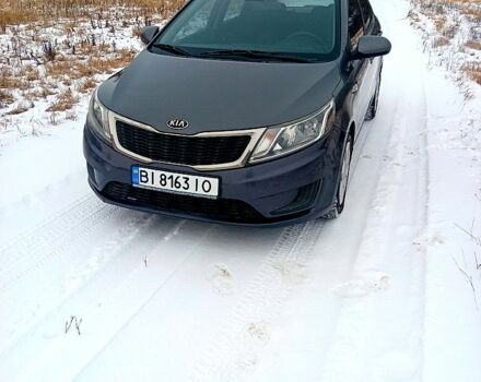 Серый Киа Рио, объемом двигателя 1.4 л и пробегом 30000 тыс. км за 5850 $, фото 1 на Automoto.ua