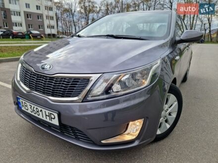 Серый Киа Рио, объемом двигателя 1.6 л и пробегом 123 тыс. км за 8950 $, фото 1 на Automoto.ua
