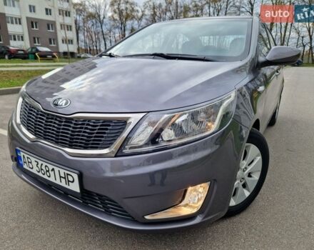 Серый Киа Рио, объемом двигателя 1.6 л и пробегом 123 тыс. км за 8950 $, фото 1 на Automoto.ua