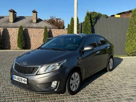 Серый Киа Рио, объемом двигателя 1.4 л и пробегом 132 тыс. км за 8300 $, фото 1 на Automoto.ua