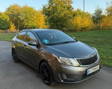 Серый Киа Рио, объемом двигателя 1.4 л и пробегом 174 тыс. км за 8300 $, фото 1 на Automoto.ua