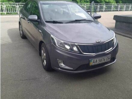 Серый Киа Рио, объемом двигателя 1.4 л и пробегом 76 тыс. км за 4741 $, фото 1 на Automoto.ua