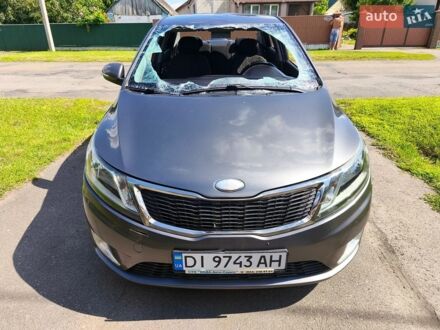 Серый Киа Рио, объемом двигателя 1.59 л и пробегом 115 тыс. км за 3500 $, фото 1 на Automoto.ua