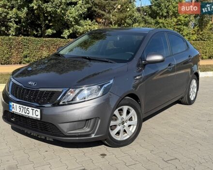 Серый Киа Рио, объемом двигателя 1.4 л и пробегом 107 тыс. км за 7900 $, фото 1 на Automoto.ua