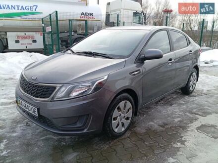 Серый Киа Рио, объемом двигателя 1.4 л и пробегом 160 тыс. км за 6800 $, фото 1 на Automoto.ua