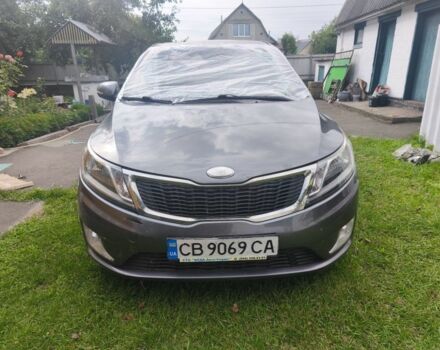 Серый Киа Рио, объемом двигателя 1.6 л и пробегом 120 тыс. км за 3500 $, фото 1 на Automoto.ua