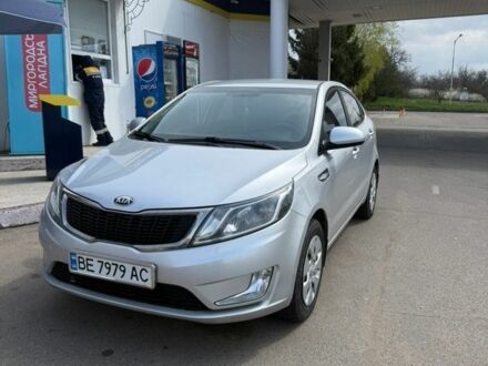 Серый Киа Рио, объемом двигателя 1.4 л и пробегом 195 тыс. км за 6600 $, фото 1 на Automoto.ua