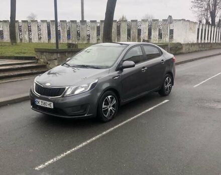 Серый Киа Рио, объемом двигателя 1.4 л и пробегом 265 тыс. км за 6100 $, фото 1 на Automoto.ua