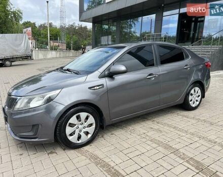 Серый Киа Рио, объемом двигателя 1.4 л и пробегом 158 тыс. км за 7799 $, фото 1 на Automoto.ua