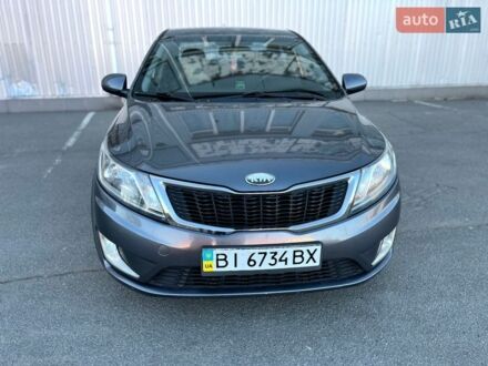 Серый Киа Рио, объемом двигателя 1.4 л и пробегом 168 тыс. км за 7500 $, фото 1 на Automoto.ua