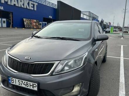 Киа Рио 2013 в Полтаве на Automoto.ua Серый Киа Рио, объемом двигателя 1.4 л и пробегом 320 тыс. км за 7400 $, фото 1 на Automoto.ua