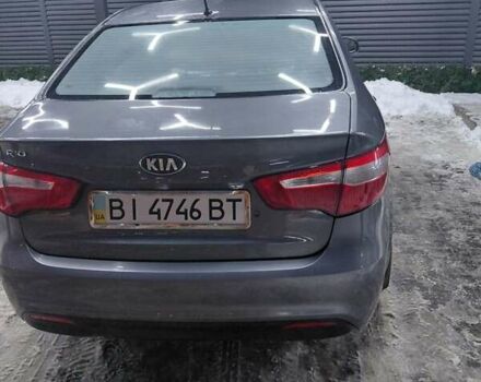Серый Киа Рио, объемом двигателя 1.4 л и пробегом 170 тыс. км за 7700 $, фото 1 на Automoto.ua