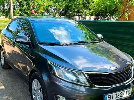 Серый Киа Рио, объемом двигателя 1.6 л и пробегом 190 тыс. км за 7800 $, фото 1 на Automoto.ua