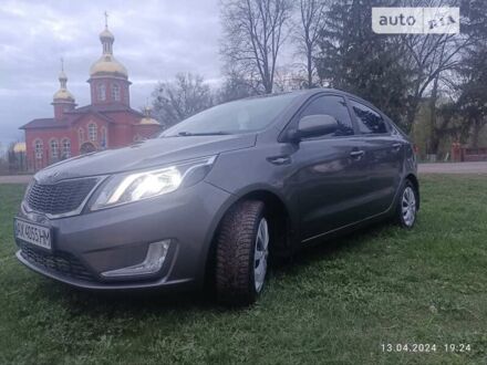 Серый Киа Рио, объемом двигателя 1.4 л и пробегом 184 тыс. км за 7100 $, фото 1 на Automoto.ua