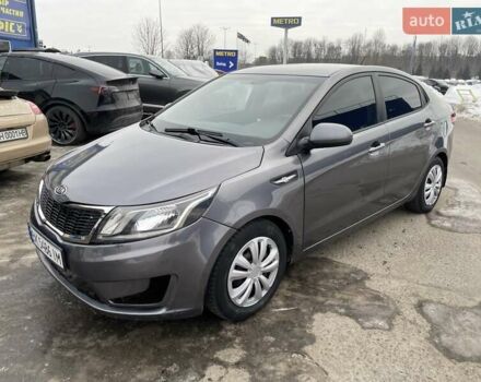 Серый Киа Рио, объемом двигателя 1.4 л и пробегом 135 тыс. км за 5300 $, фото 1 на Automoto.ua
