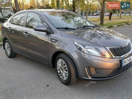 Серый Киа Рио, объемом двигателя 1.4 л и пробегом 135 тыс. км за 8500 $, фото 1 на Automoto.ua